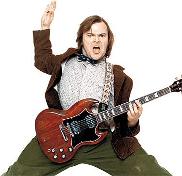 Jack Black's outfit and guitar in School of Rock is meant to resemble Angus  Young from the hard rock band AC/DC : r/MovieDetails